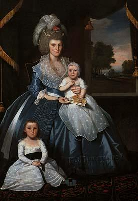 Ralph Earl Mrs Benjamin Tallmadge France oil painting art